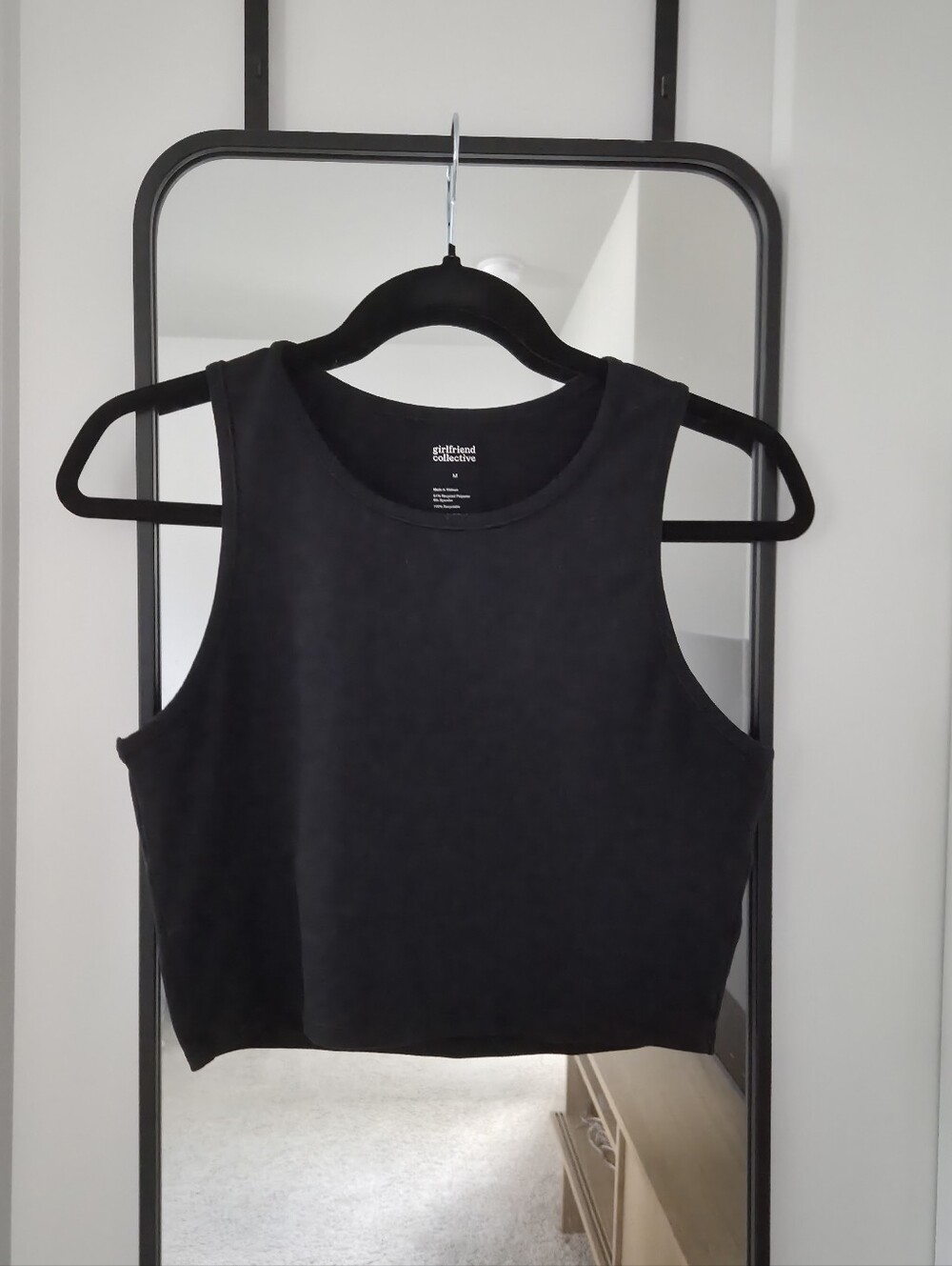 Girlfriend Collective Reset Super Crop Tank